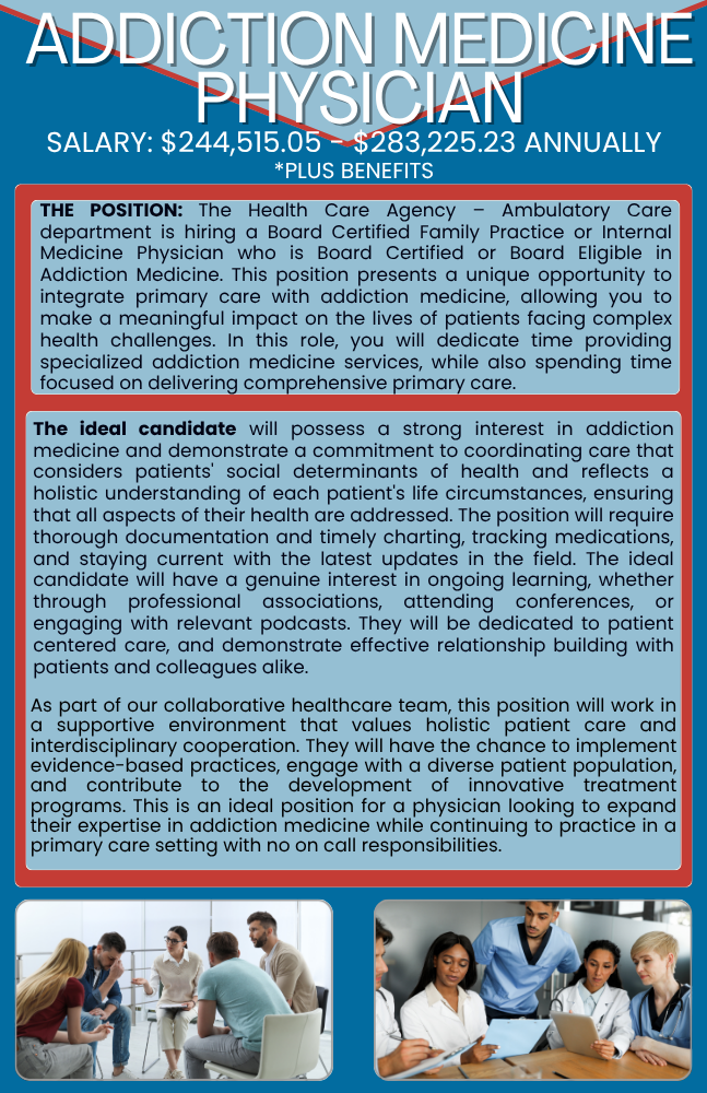 Primary Care Clinic Physician